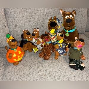 Scooby-Doo Plush Toy Collection - Brown and Multicolor
